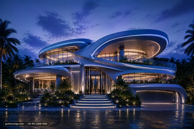 Arsitektur untuk Kabupaten Cirebon. — pandangan arsitektur 3