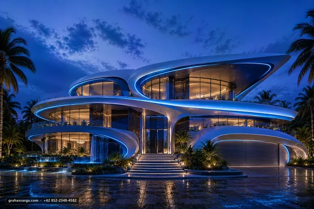 Arsitektur lokal Kabupaten Karawang — Graha Svarga