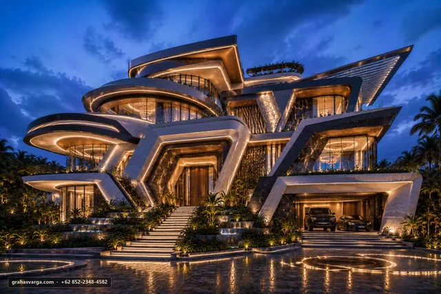 Arsitektur lokal Kabupaten Pangandaran — Graha Svarga